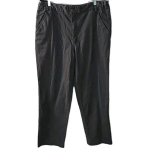 SCOTTeVEST TEC Cargo Chino Gray Pants Men’s Size 36x32 Adjustable Waistband